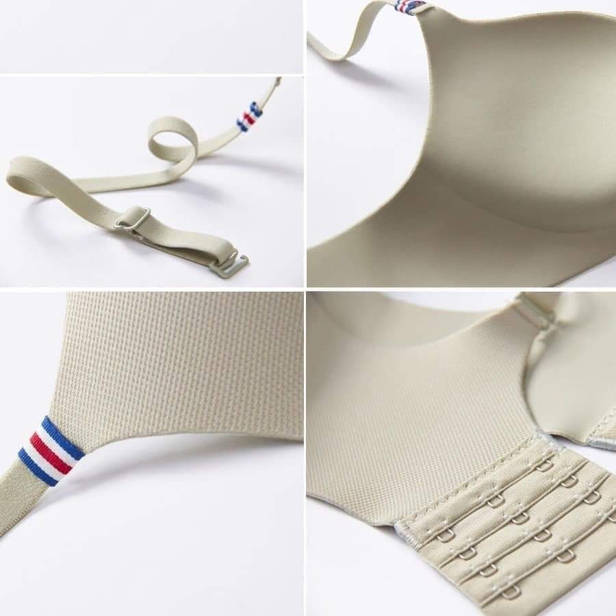 [VIDEO SẢN PHẨM]  [Kèm Quà Tặng] Áo lót, áo ngực su đúc trơn không gọng đẩy ngực xuất Nhật Juka | BigBuy360 - bigbuy360.vn