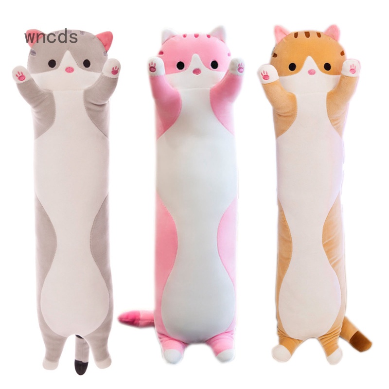 Gối Ôm Nhồi Bông Hình Mèo Dễ Thương