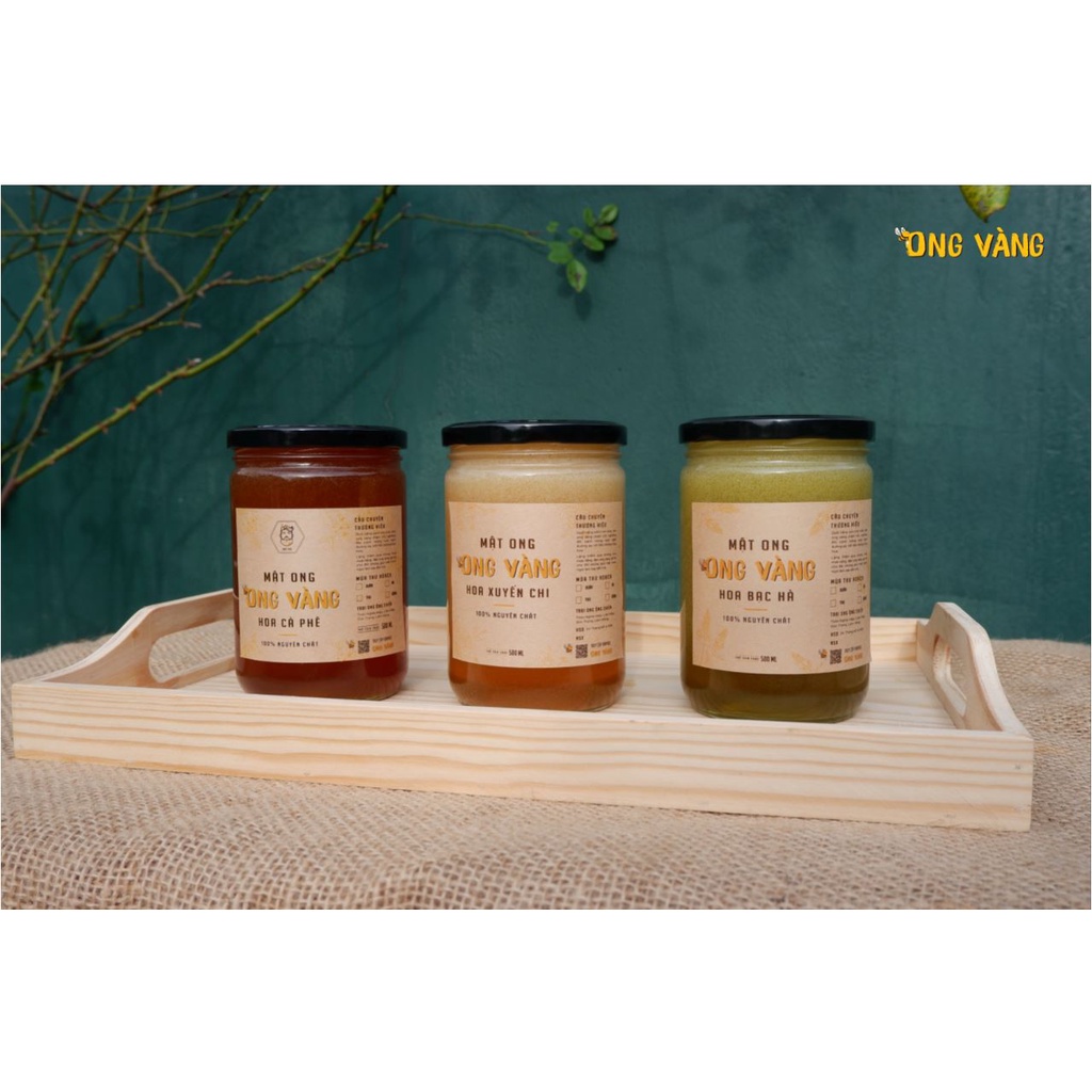 Mật ong hoa cà phê nguyên chất 1000 ML (1.4 Kg)