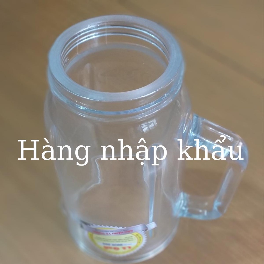 Cối xay sinh tố thủy tinh Gali dung tích 1 lít, dùng thay thế cho tất cả các máy, hàng nhập khẩu thay thế yên tâm