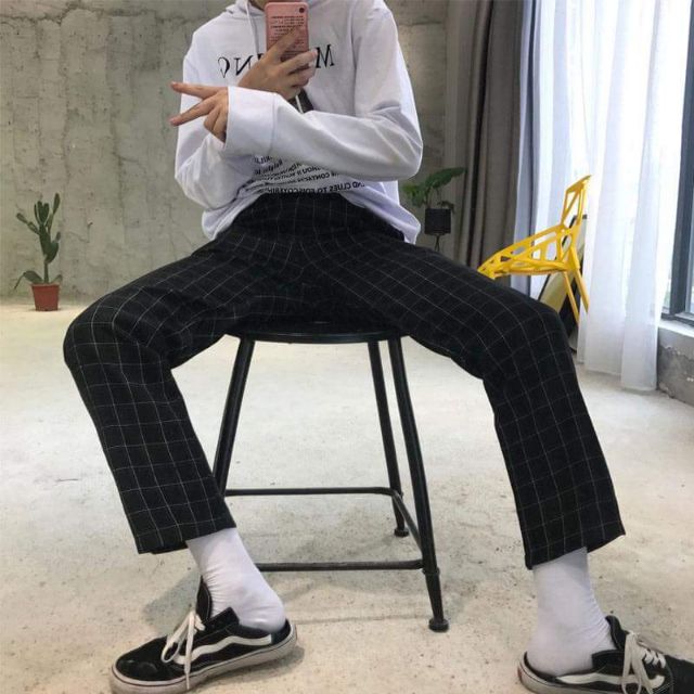 [Mã FAGREEN55 giảm 10% tối đa 30K đơn 99K] QUẦN CARO PLAID PANTS - Màu Mới | WebRaoVat - webraovat.net.vn