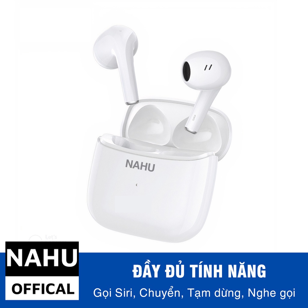 Tai Nghe Bluetooth TWS 3 Chính Hãng NAHU Cao Cấp Nhét Tai Không Dây Có Mic Chống Ồn Samsung Sony Oppo Lỗi 1 Đổi 1