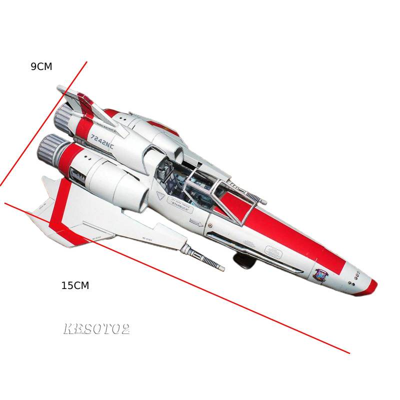 Mô Hình Tàu Chiến Đấu Kesoto2 Viper 2 Viper Mk II Thủ Công Độc Đáo DIY