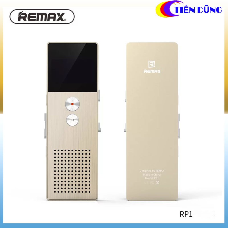 Máy ghi âm remax rp1 tích hợp dung lương 8Gb- máy remax rp1 hàng chính hãng