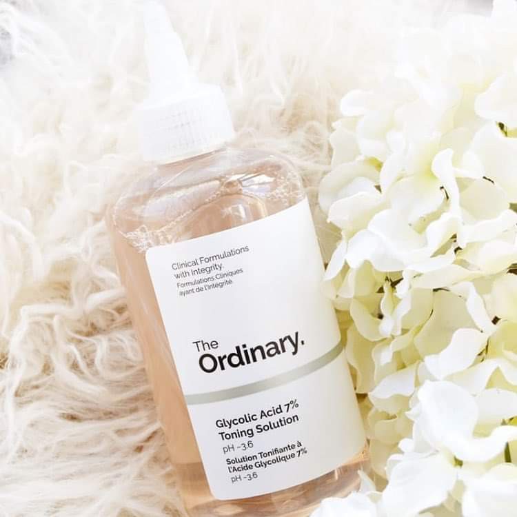 Toner tẩy da chết hóa học The Ordinary Glycolic Acid 7% Toning Solution