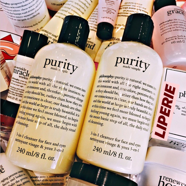 Sữa rửa mặt Philosophy Purity Made Simple One-step Facial Cleanser