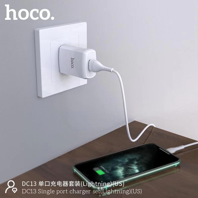 Bộ Sạc Nhanh Hoco DC13 🔥FREESHIP🔥 Full Mã Cho Iphone/Android - Bảo Hành 12 Tháng
