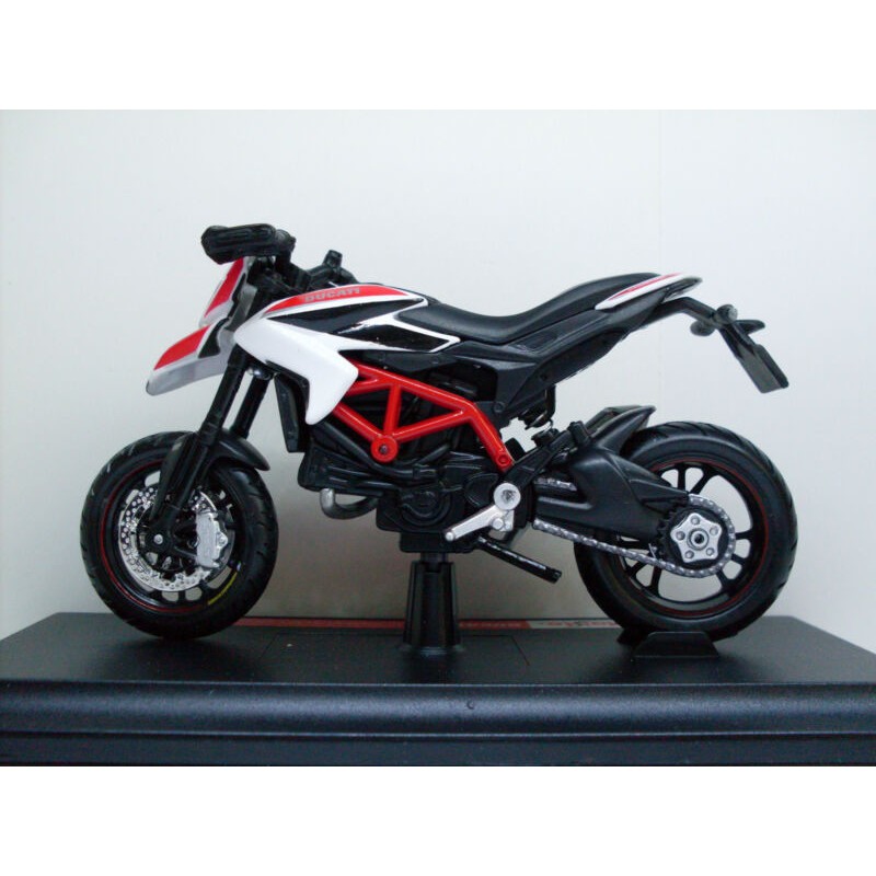 XE MÔ HÌNH MOTO Siêu xe DUCATI HYPERMOTARD SP 2013 - MAISTO tỷ lệ 1:18