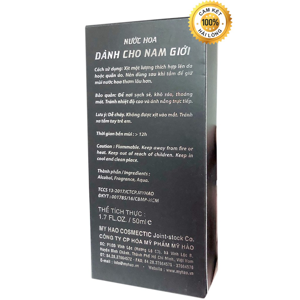 Eki _ Nước Hoa Nam Chính Hãng Giữ Hương 12h | Thế Giới Skin Care