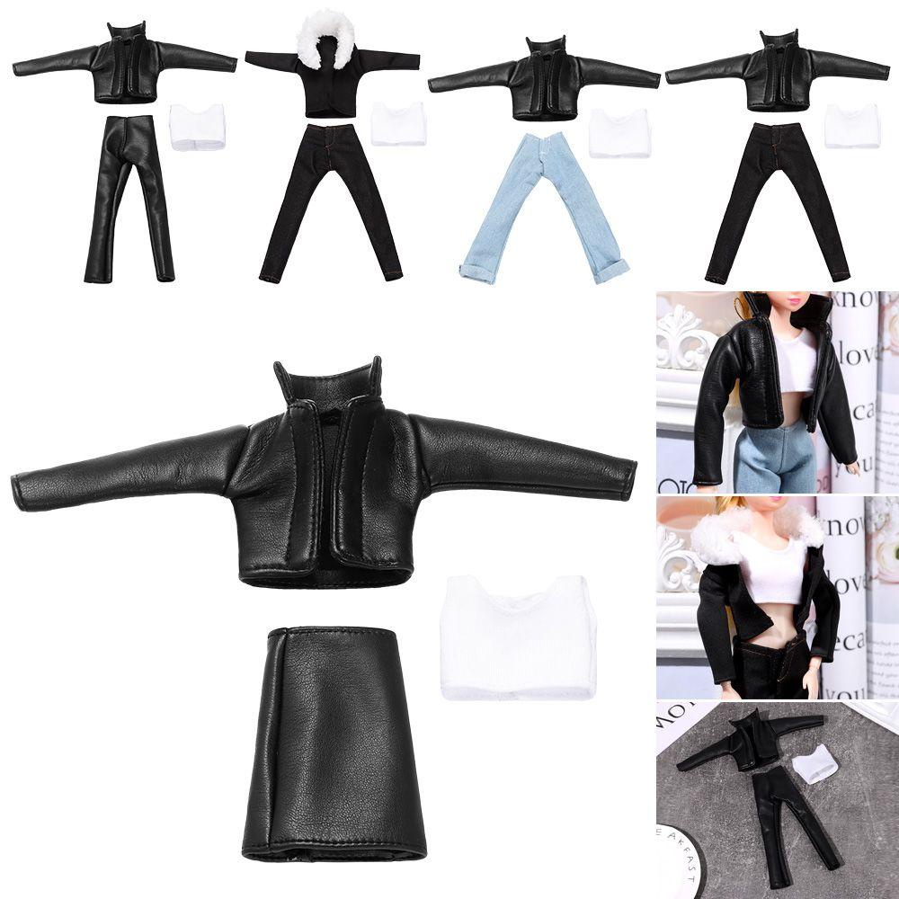 1 Set Áo Khoác Jeans Cho Búp Bê 11.5 &quot;1 / 6 BJD
