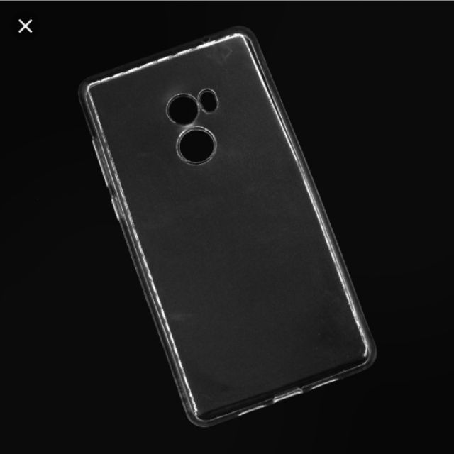 Ốp lưng xiaomi mi mix 2 silicon dẻo trong suốt siêu mỏng 0.5mm