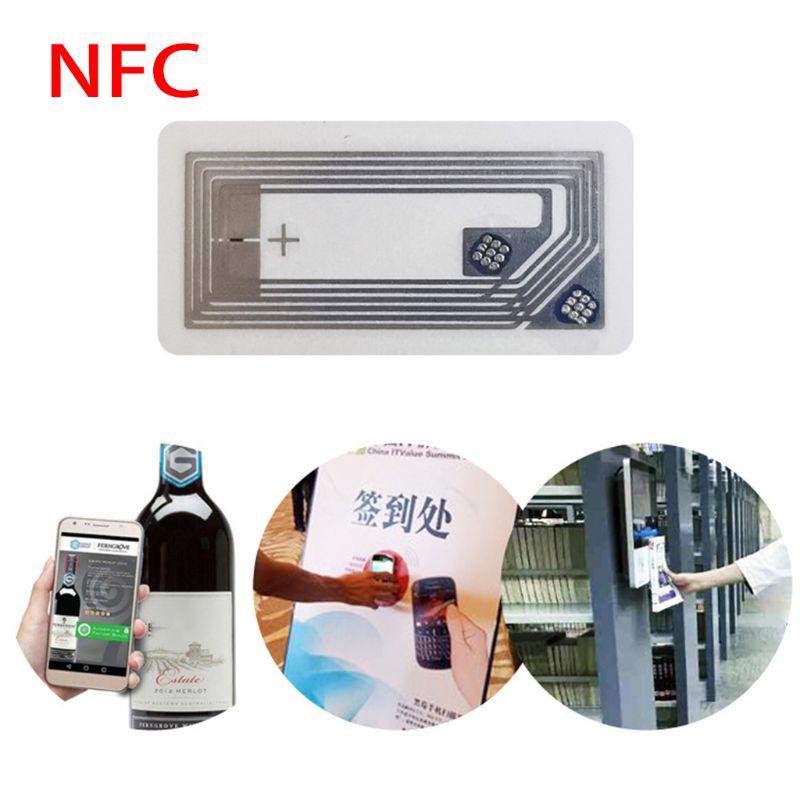 Set 100 Thẻ Tag Nfc Chip Ntag213 2 X10Mm 13.56mhz Rfid Ntag 213 Chuyên Dụng