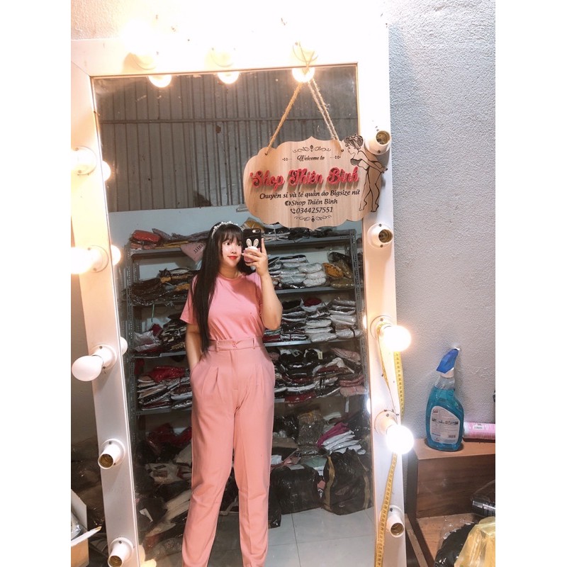SET QUẦN BAGGY ÁO THUN BIGSIZE