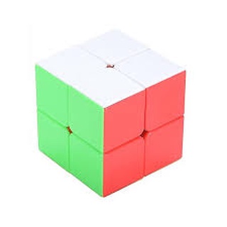 Rubik 3x3 không viền có cực trơn loại trong hộp có hướng dẫn dành trong thi đấu thích hợp cho bé trên 3 tuổi