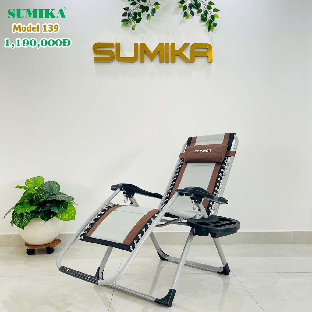GHẾ XE THƯ GIÃN CÓ NỆM GIÁ RẺ SUMIKA 139 - GHẾ XẾP GIÁ RẺ - GHẾ VĂN PHÒNG