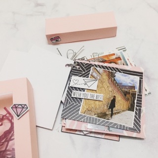 Mini Pink Card