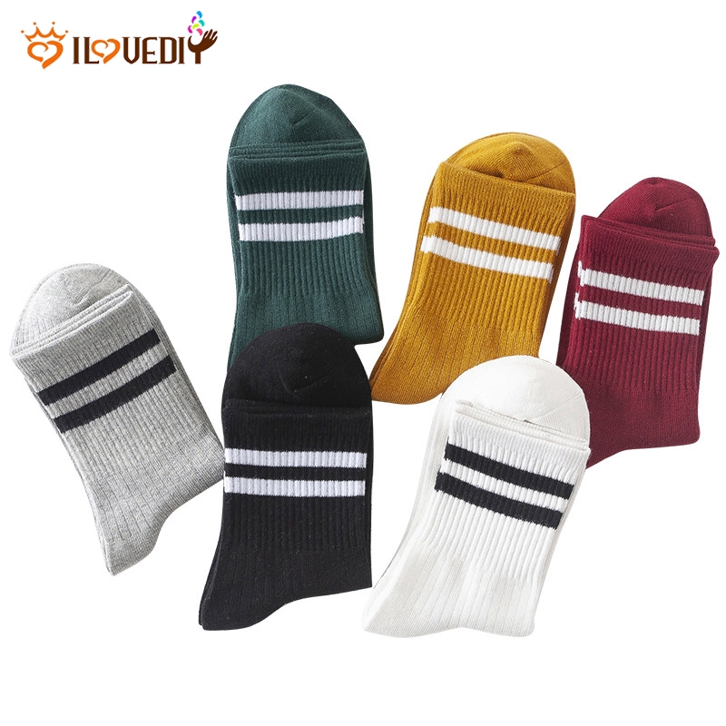 Vớ cotton phong cách Hàn Quốc xinh xắn dành cho nữ