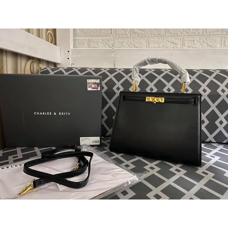 TNS-Túi xách công sở Metallic Push-lock CnK bag-ib chọn màu