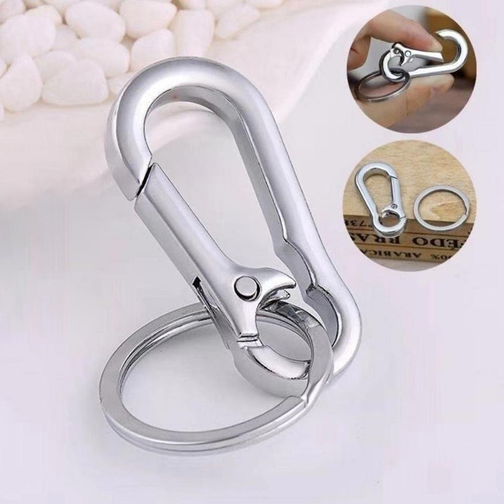 Móc Chìa Khóa Hình Dạng Fleutelhanger Eenvoudige Sterke Karabijnhaak Dùng Làm Quà Tặng Cho Nam