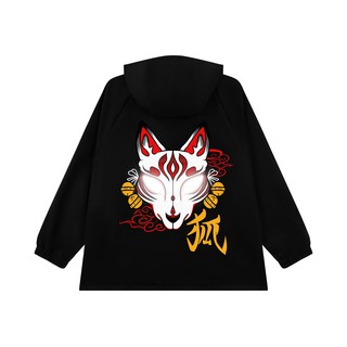 Áo Khoác Kaki Kitsune Jacket dày mịn, siêu phẩm từ Duppo