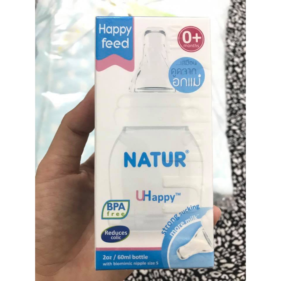 Bình Sữa Natur Thái Lan size 60-120-240ml