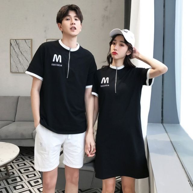Set đồ đôi nam nữ áo váy đôi dễ thương chụp hình cưới