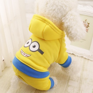 Bộ nỉ 4 chân ấm áp cho chó mèo 🐶🐱
