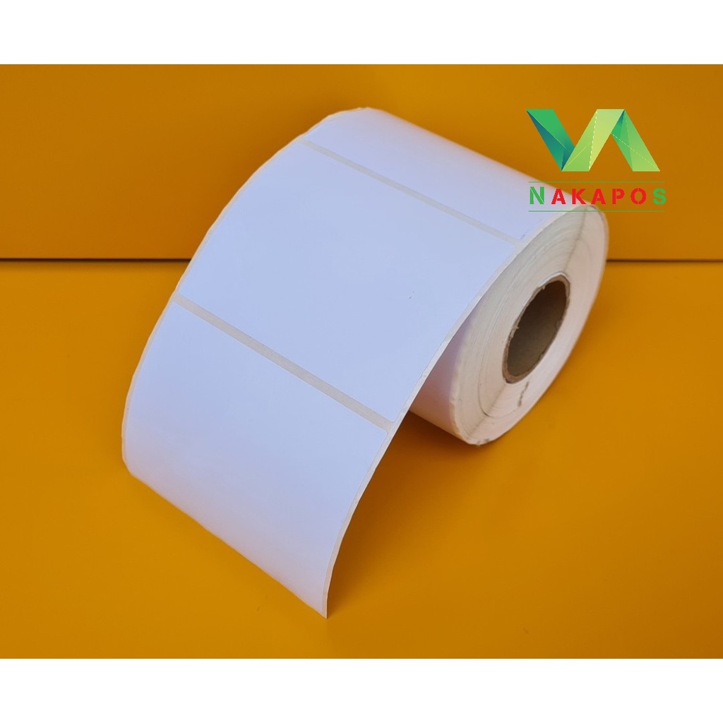 Giấy in đơn bưu điện 100x75mm có lớp dán cuộn 50m, tem nhiệt 100x75 in vận đơn Vietnam Post, cuộn 50m gồm 641 tem
