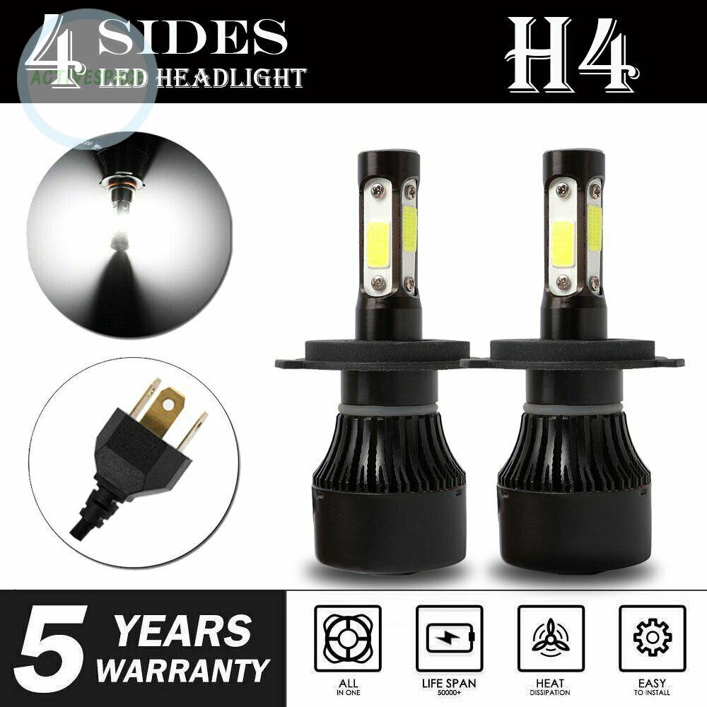 Đèn Pha 4 Mặt Chống Nước Ip68 H4 Led 9003 2500w 375000lm | BigBuy360 - bigbuy360.vn