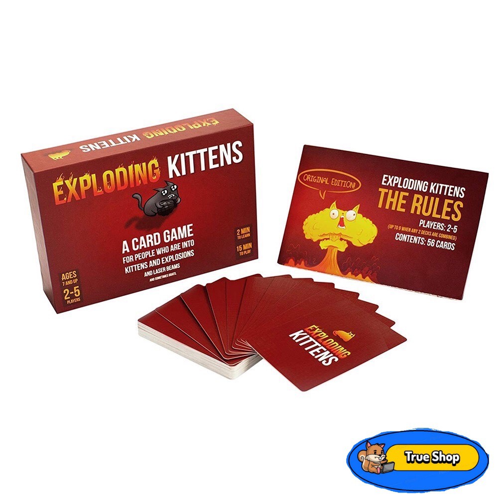 Mèo Nổ - Exploding Kittens (bản cơ bản)