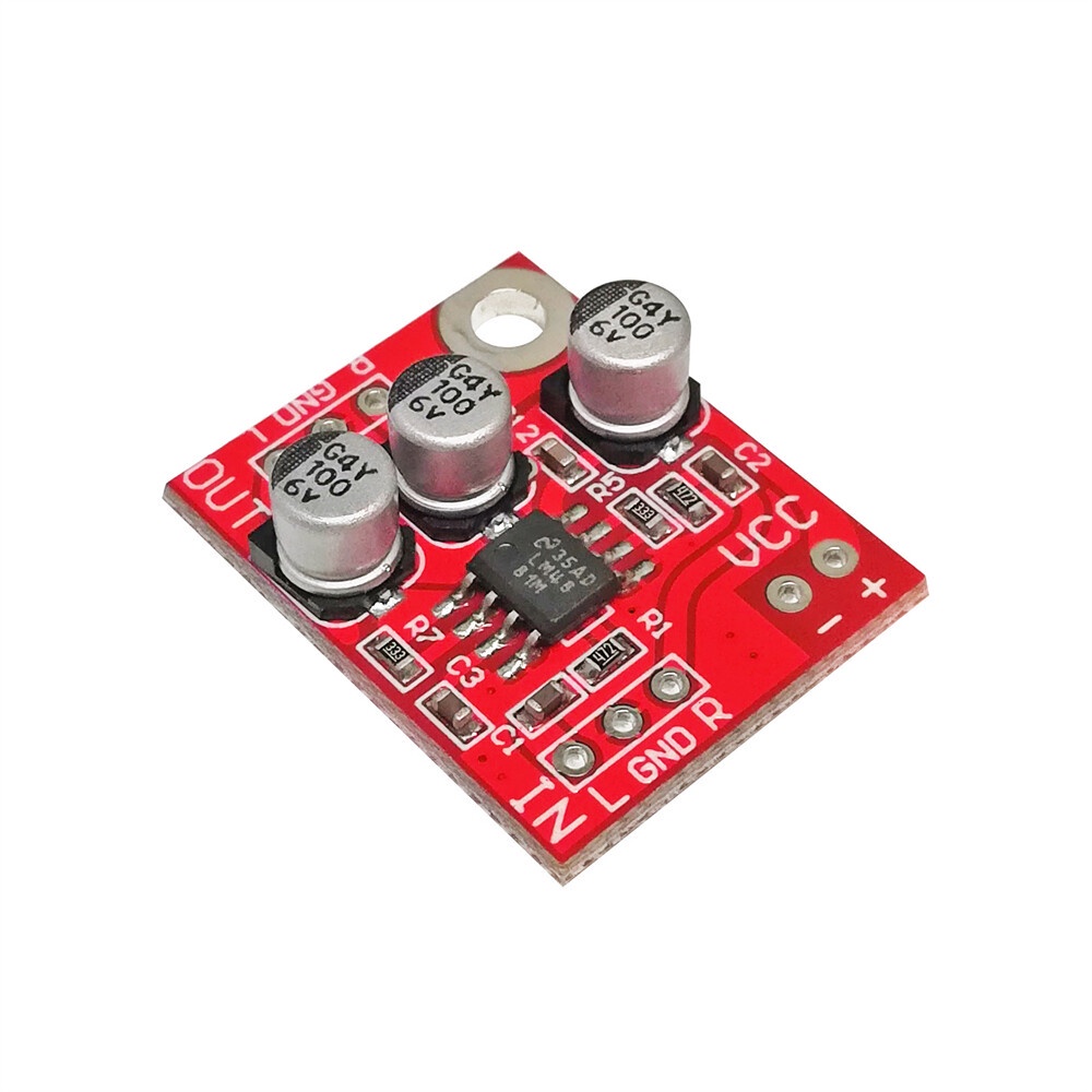 AIDEEPEN Bảng mạch khuếch đại âm thanh tai nghe LM4881 DC 2.7-5.5V cao cấp