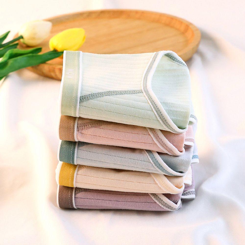 Quần Lót Không Đường May Lưng Vừa In Chữ Màu Sắc Ngọt Ngào Cho Nữ