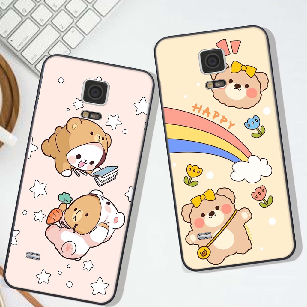 Ốp lưng Samsung NOTE 4 in hình Gấu xinh xắn, Bò sữa đáng yêu,  ĐẸP -  RẺ - XINH - ĐỘC ĐÁO