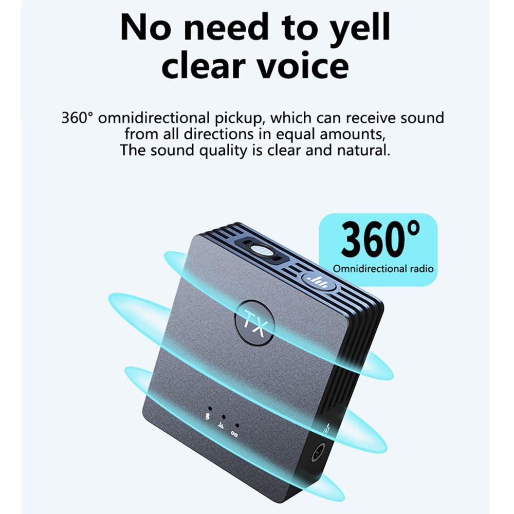 Micro Không Dây Nhỏ Gọn Giảm Tiếng Ồn Thời Trang