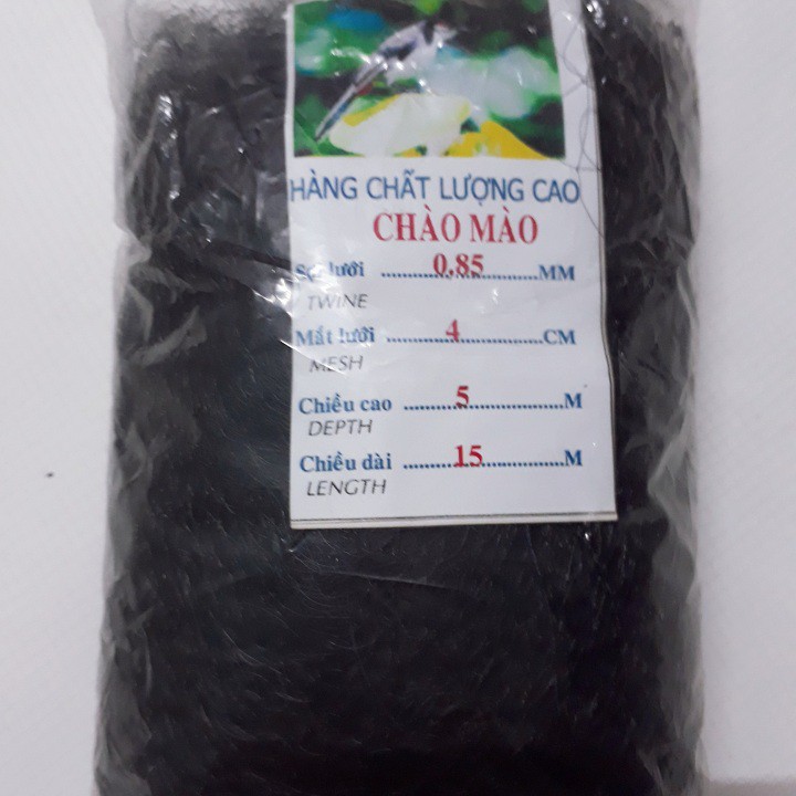 [GIÁ SIÊU RẺ] Lưới bẫy chim chào mào cao 5m Siêu rẻ, siêu đẹp, siêu chất lượng