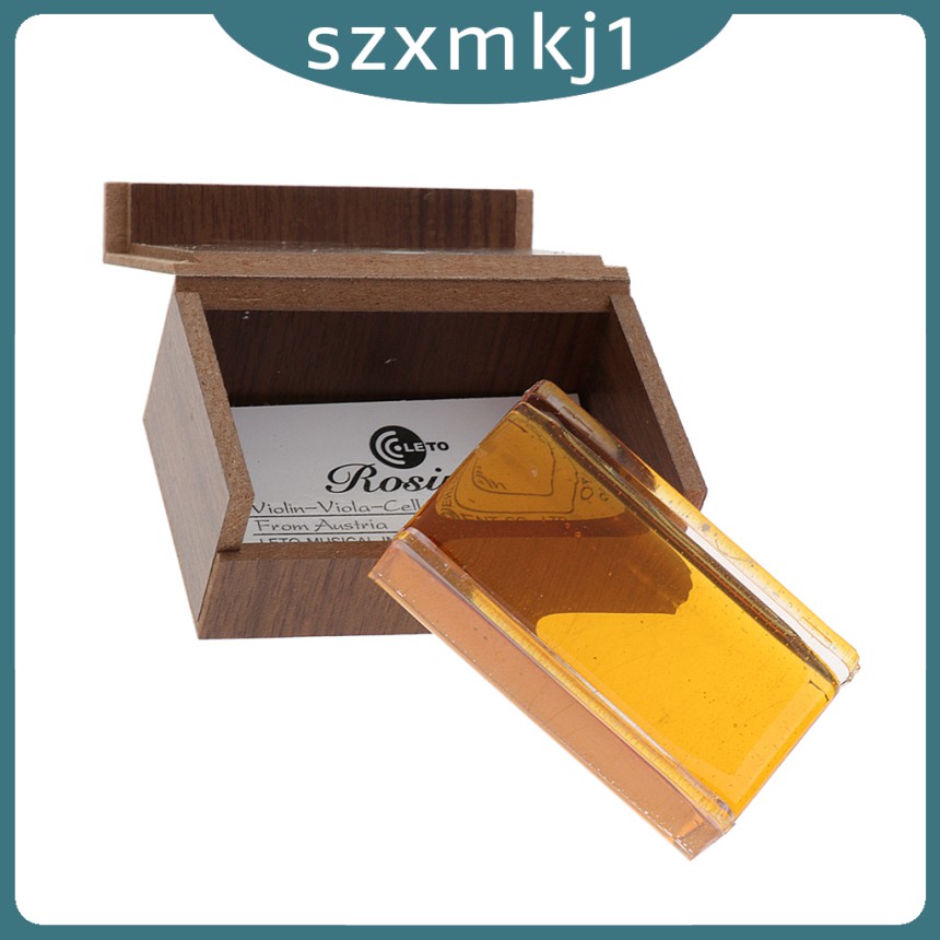 Nhựa Rosin Resin Cho Đàn Violin Cello Bowed Kèm Hộp Đựng