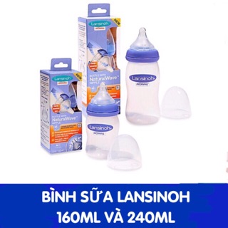Bình sữa lansioh momma 160ml/240ml