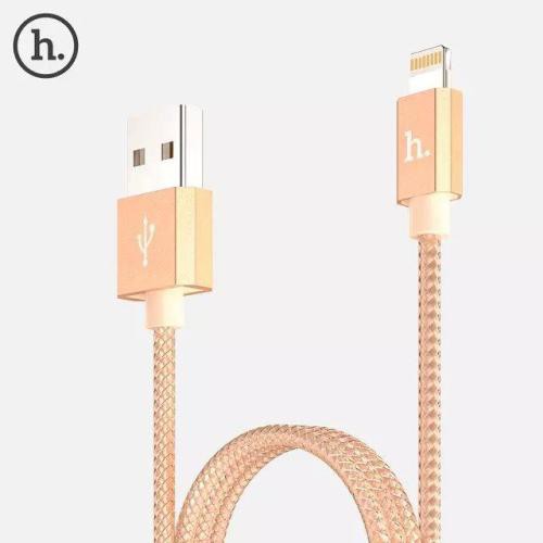 Cáp sạc dù Iphone Hoco Sạc Nhanh cáp dù iPhone iPad - màu đỏ hoặc đen - Chính hãng bảo hành 3 tháng