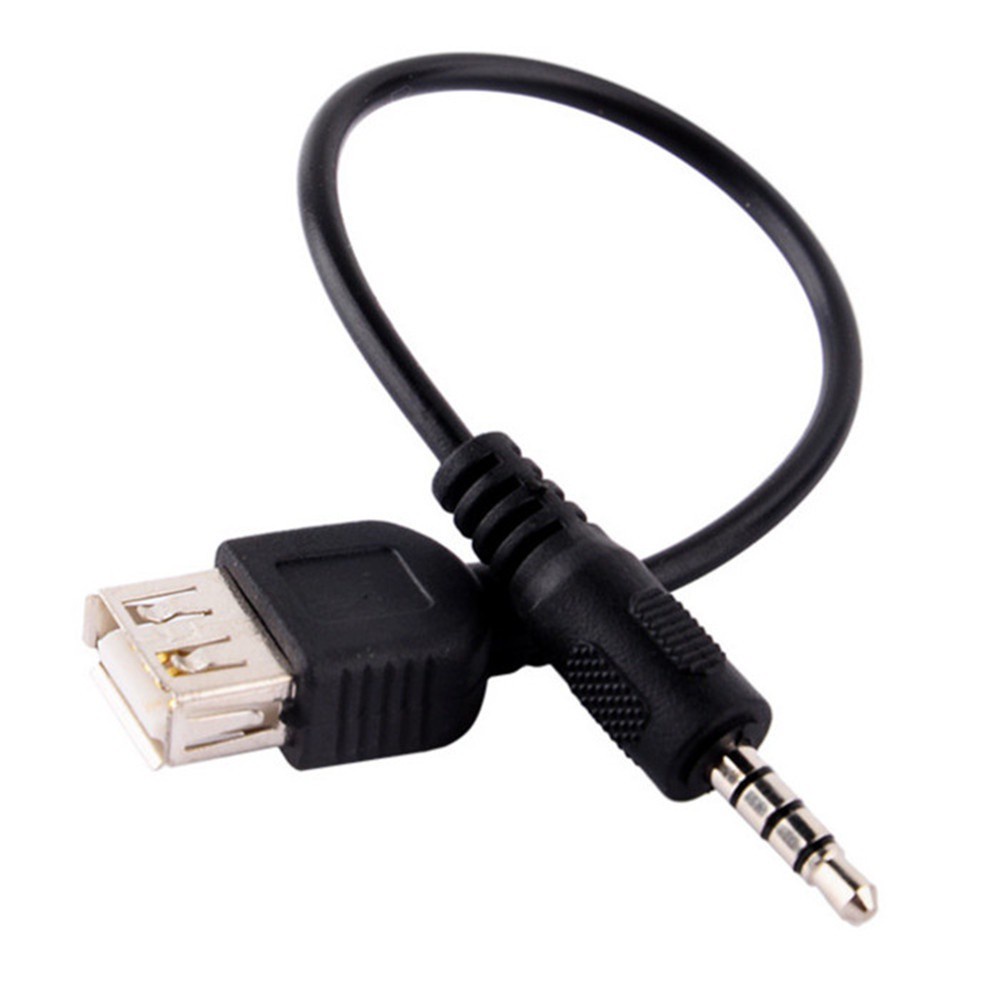 Cáp Chuyển Đổi Âm Thanh Aux 3.5mm Sang Usb 2.0 15cm