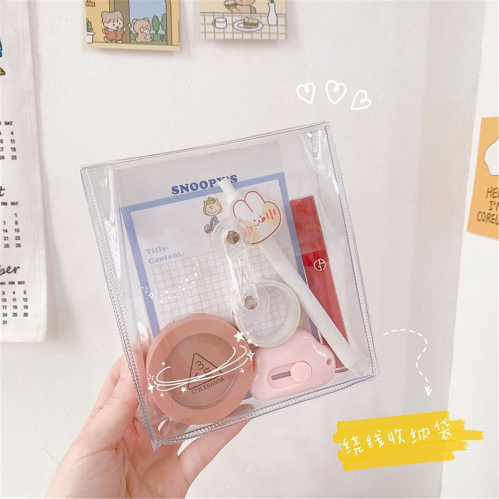 Túi PVC trong suốt đựng hồ sơ kiểu Hàn Quốc
