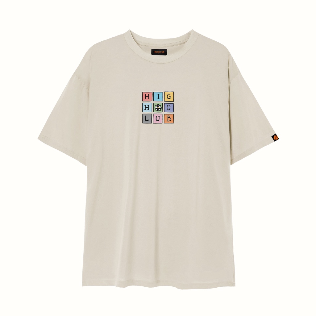 Áo thun HighClub Flash Card Tee Pink/Beige | BigBuy360 - bigbuy360.vn