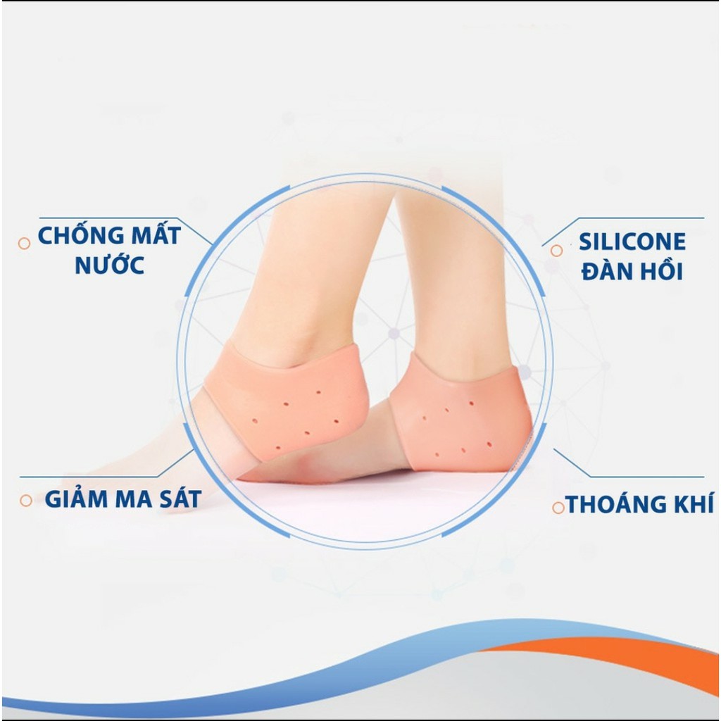 [FREESHIP] Miếng lót gót chân cao su nệm bảo vệ gót chân khi mang giày