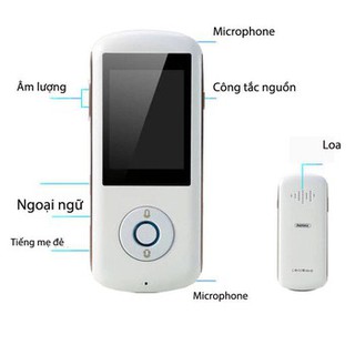 Máy Phiên Dịch 48 Thứ Tiếng Remax Yeton Translator