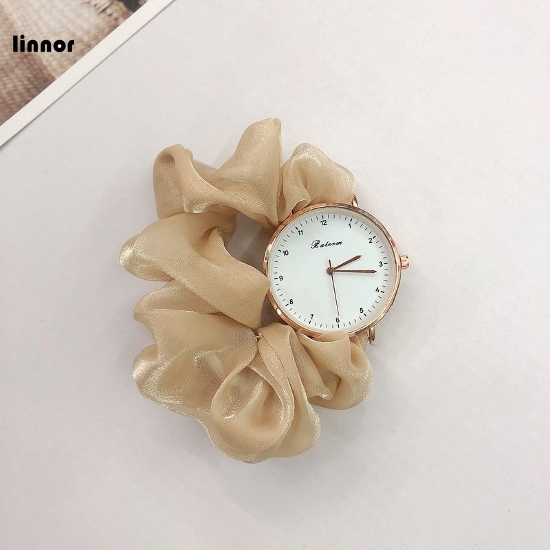 Phụ Kiện Dây Ruy Băng Bằng Hợp Kim Trang Trí Đồng Hồ Cho Nữ