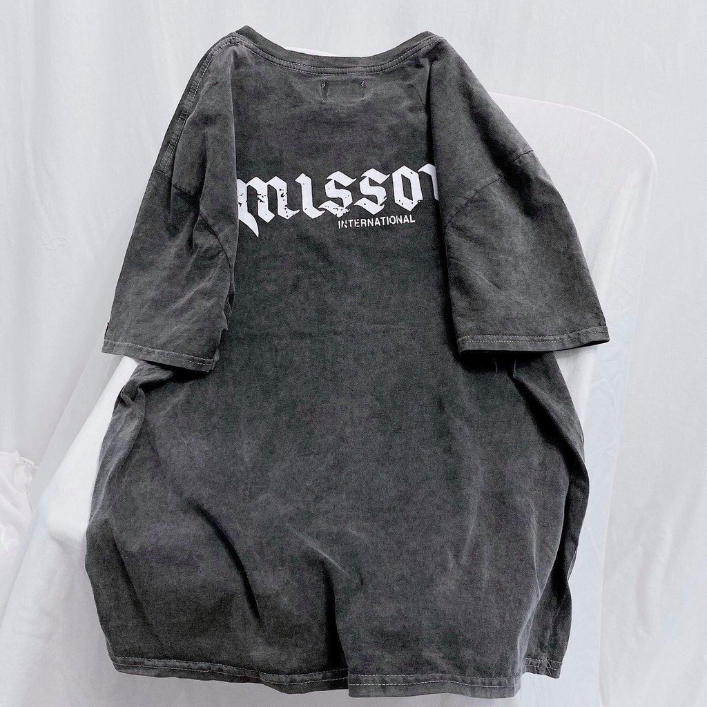 ÁO THUN MISSOUT LOANG XÁM