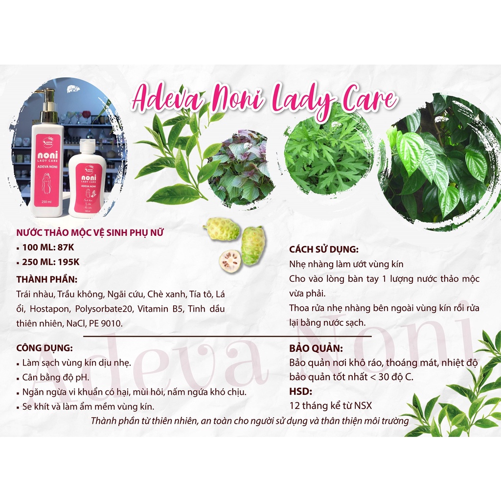 Combo Dung dịch vệ sinh phụ nữ ⚡FREESHIP⚡ Giảm viêm ngứa từ thảo mộc thiên nhiên 250 ml