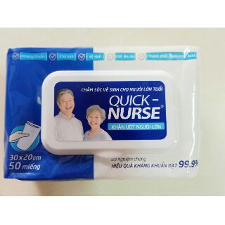 Khăn giấy ướt người lớn Nuna mẫu mới.
