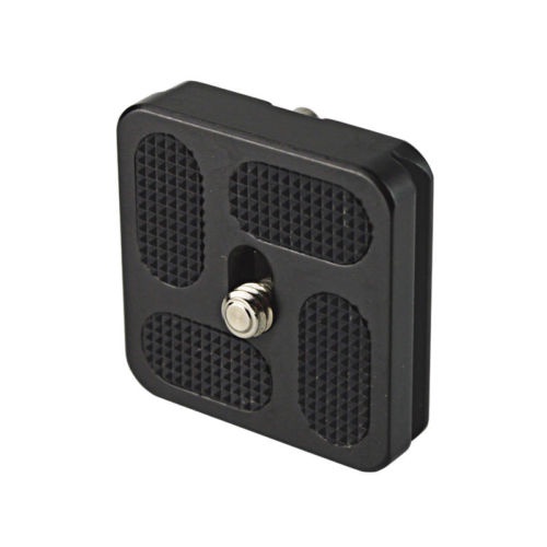 Tấm Tháo Lắp Nhanh Bằng Hợp Kim Nhôm PU40 w / B0 J0 Cho Chân Máy Ảnh Gimbal Đầu Bi 10mm