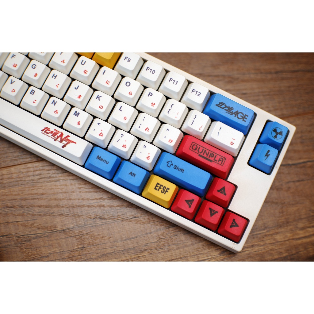 Keycap Bàn Phím OEM Gundam Thick PBT 123 Phím | EZPC