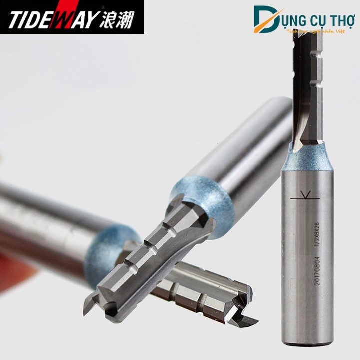 Mũi cắt CNC 3 Cánh Tideway cốt 12,7mm
